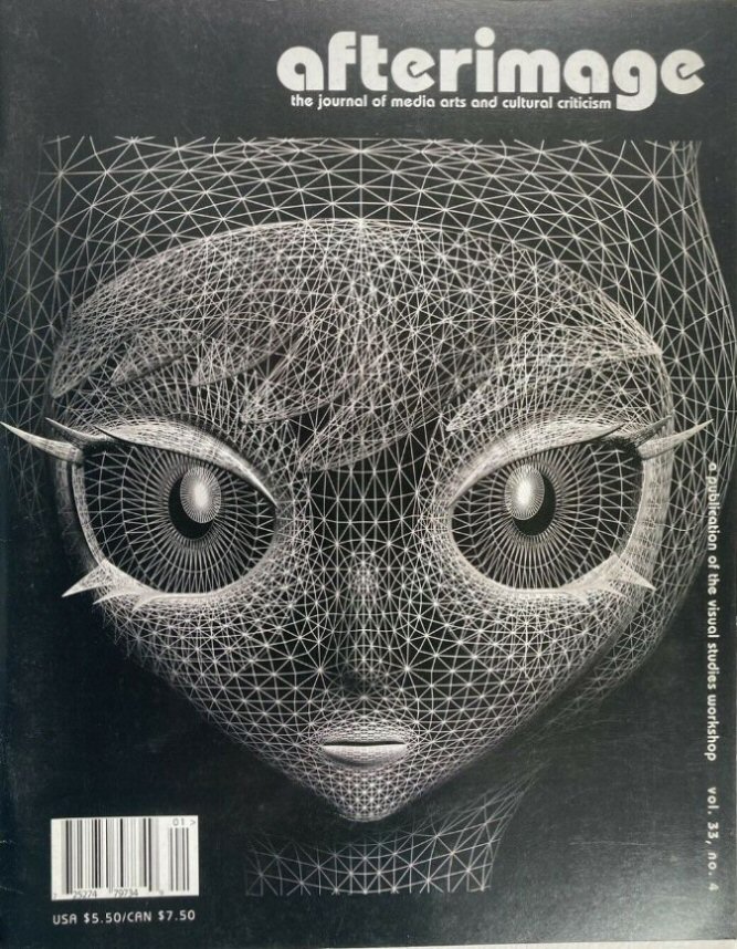 AFTERIMAGE magazine side cover  Vol 33 No  4  January/February 2006